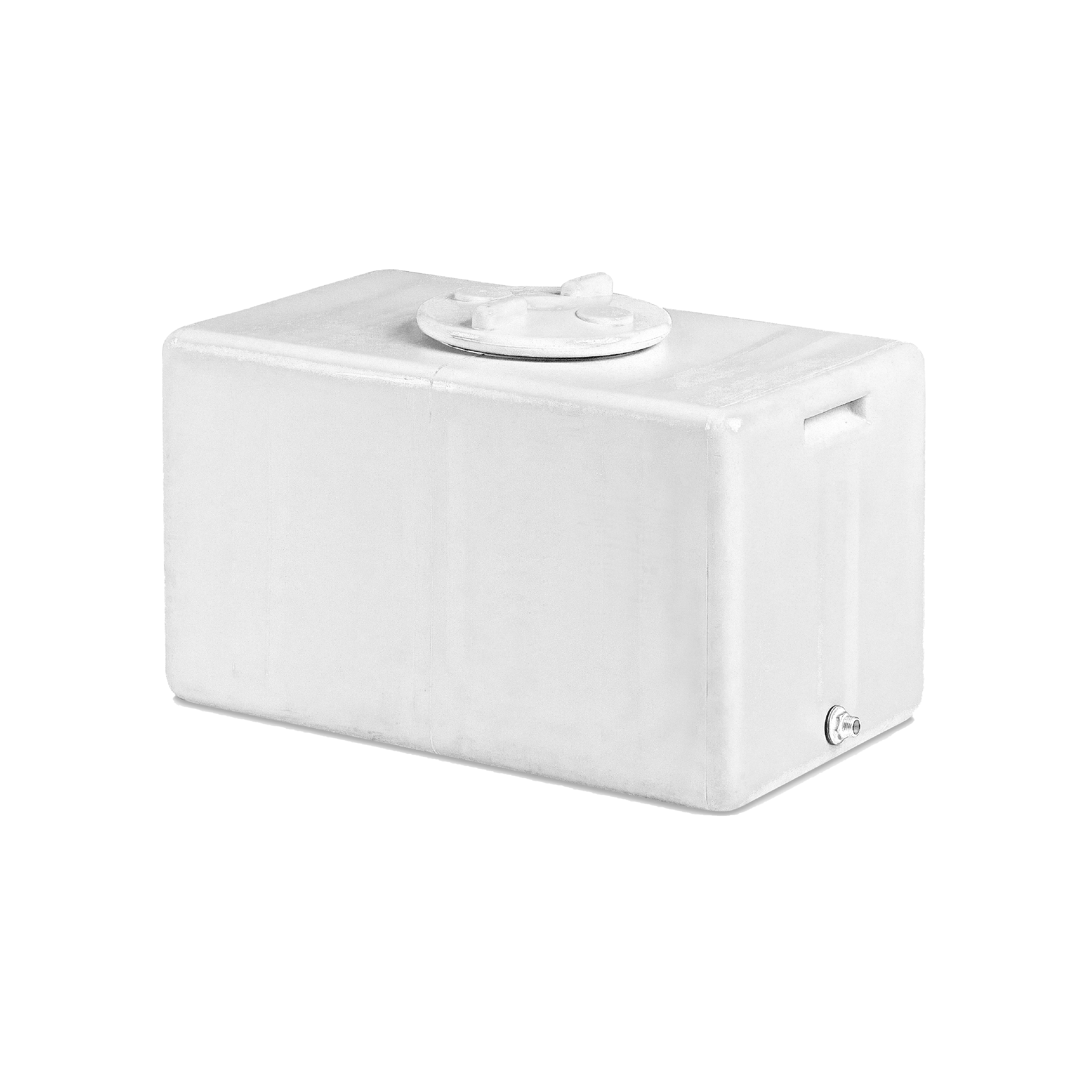 TANK VERTICAL PARALLEL WHITE
