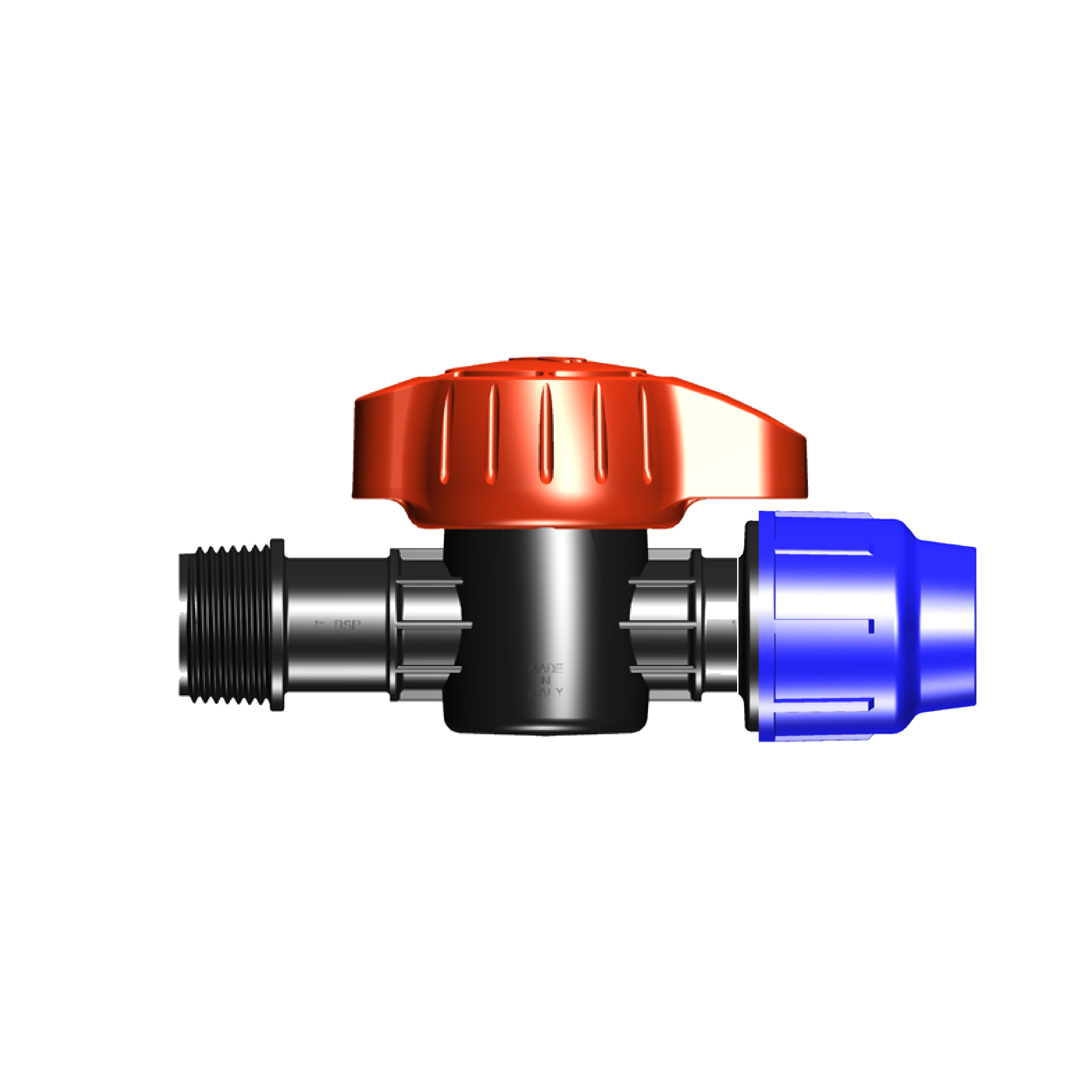 TESTA ROJA VALVE MALE COMPRESSION